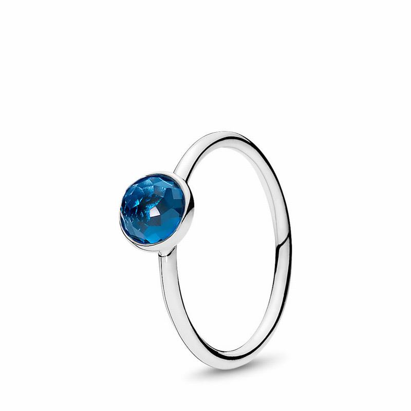 Pandora December Droplet Ring Silver Egypt JW0748516